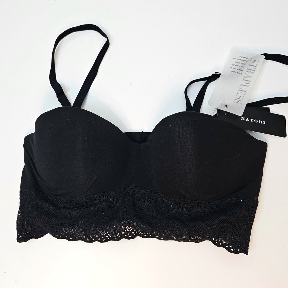 168. Natori bra. Black. 32B. NWT